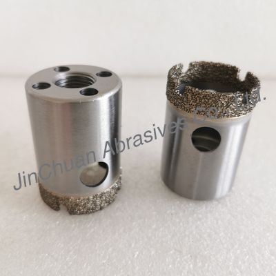 6A2 38*53*M16 Mm D30/35 Vacuum Welded Diamond Drill Bits For Medical Industry