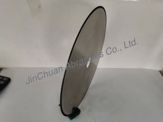 Electroplated Bonded Cbn Cutting Wheel 351*1.5*35*5mm For Engine Valve