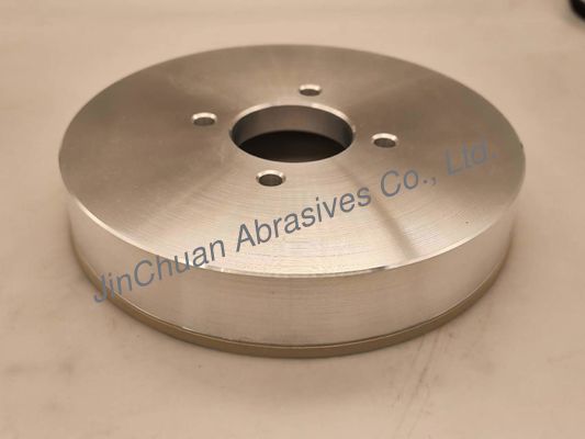 6A2T 150mm Vitrified Bond Diamond Grinding Wheels Wet Work Kind