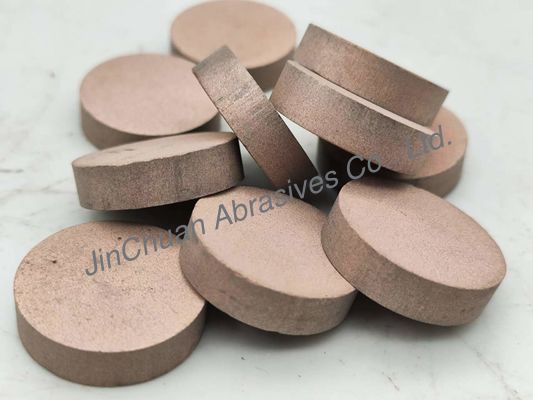 4.5 Mm Resin Diamond Grinding Wheel With Brown Resin Bond For Optical Glass