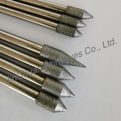 Качество  Custom-Made Electroplated Diamond Grinding Heads In Various Sizes. For Cemented Carbide Фабрика