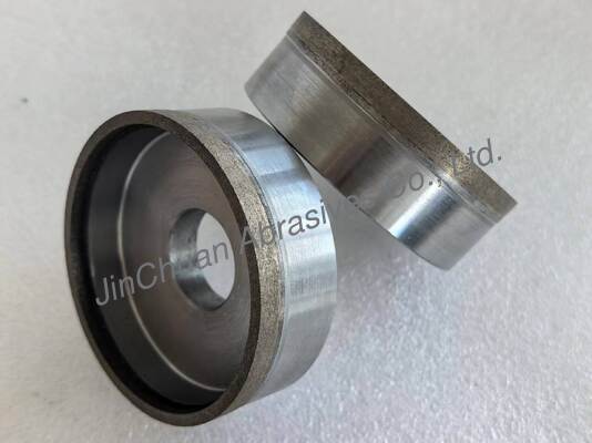 6A2 Metal Bond Diamond Grinding Wheels Usd For Sand Band , Diamond Grit Number 450