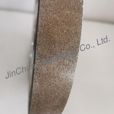 Electroplated CBN Grinding Wheel 405 mm OD with Electroplated Nickel Bond and Customized Grit Size for Precision Grinding