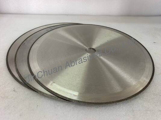 Electroplated CBN Saw Blade 350mm B151 Grit 30mm Bore for Cutting Steel Wire Rubber Pipe