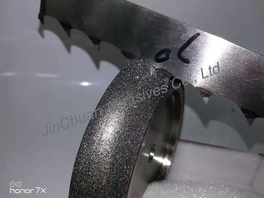 5 Inches Low Surface Roughness CBN Sharpening Wheels Can Sharp 4000meters Band Saw
