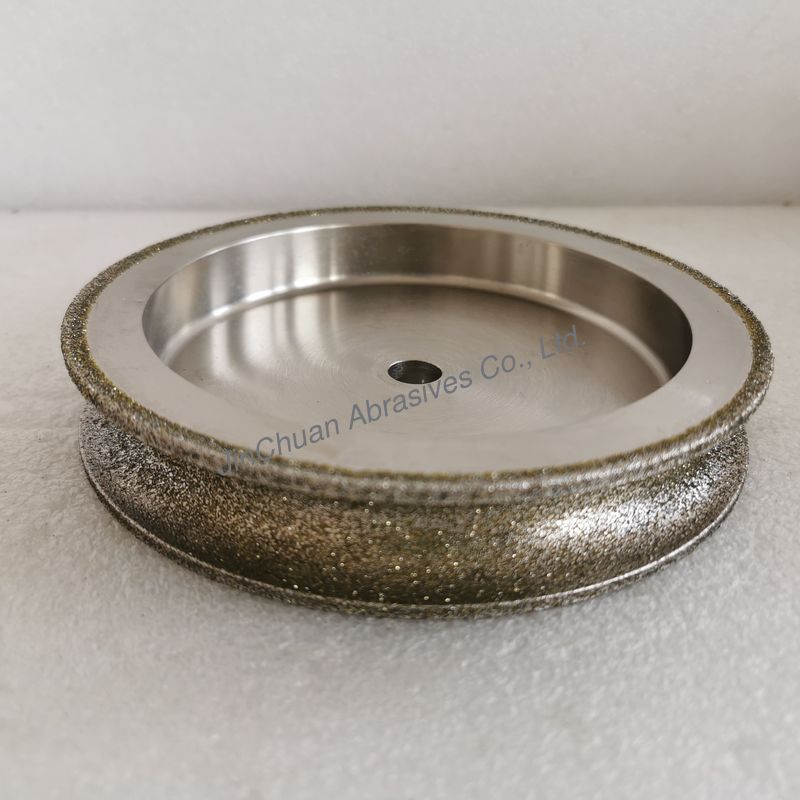 1F6Y 153.67*20.32*12.7mm D40/45 Electroplated Diamond Grinding Wheel For Woodworking Industry