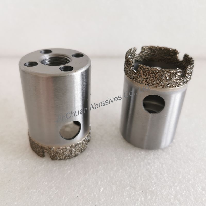 6A2 38*53*M16 Mm D30/35 Vacuum Welded Diamond Drill Bits For Medical Industry