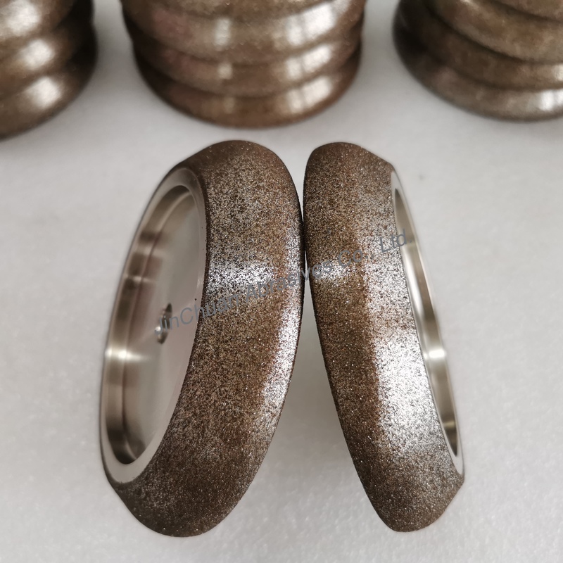 Amber 5" 127*12.7*22.23mm WM 10/30 CBN Grinding Wheel For Band Saws