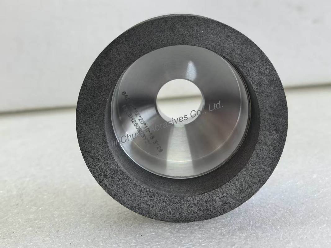 6A2 Hybrid Wheel Cup Shape Hybrid CBN Grinding Wheel For CNC Tool Grinding Machines