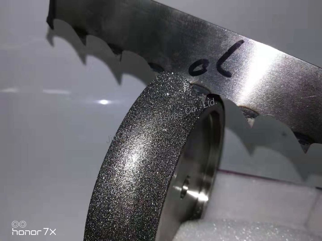 5 Inches Low Surface Roughness CBN Sharpening Wheels Can Sharp 4000meters Band Saw