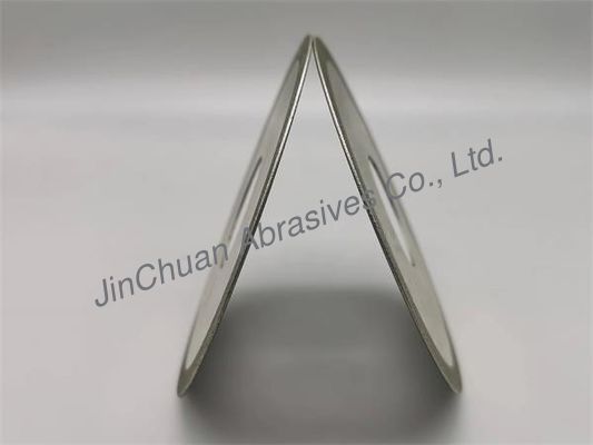 Серебряное гальванизировать лезвие вырезывания абразивных дисков диаманта на 1A1 100mm*0.8mm*7mm