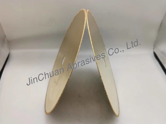 D50/60 гальванизировало режущий диск 0.8mm Basebody 210*20*2mm диаманта меля