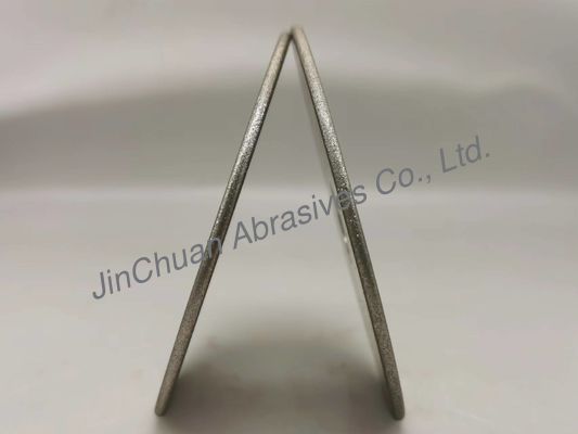 режущий диск 100*2.8*22*3mm диаманта меля диска CBN 1F1 с радиусом R1.4