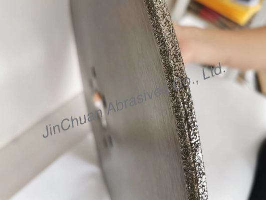 колесо диаманта CBN 490*6.4*80*8*4.4mm для меля гальванизировать литого железа режущ диск