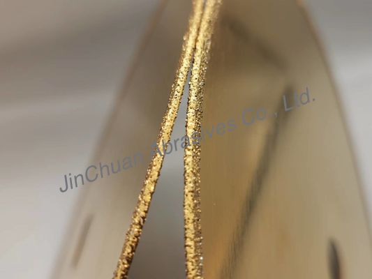 1A1R гальванизировало абразивный диск 210*0.8*20*2mm диаманта CBN с титаническим