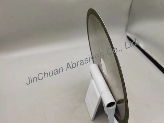 Серебряный плоский абразивный диск 200mm*1.0mm*31.75mm*10mm диаманта для промышленного