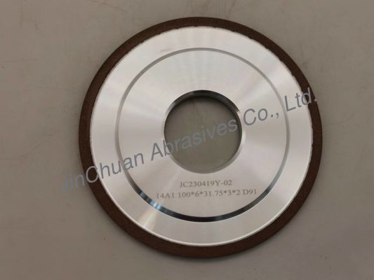 скрепленный смолой абразивный диск диаманта точильщика 14a1 точить инструменты D91