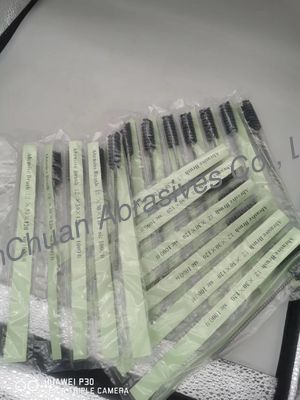 Высокоэффективный Кремниевый карбид Круглый шлифовальный щетка Абразивы Металлическая ручка