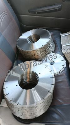 Диамантовые режущие диски плоской формы с металлическими соединениями для резки тормозных блоков