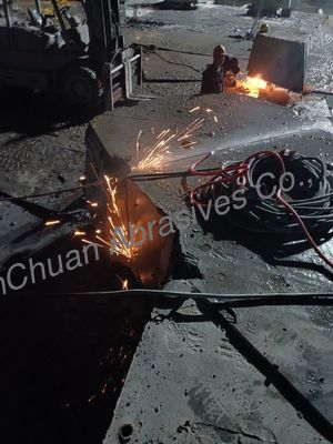 Электроплавированная алмазная проволочная пила, используемая для резки бетонных балки и колонны