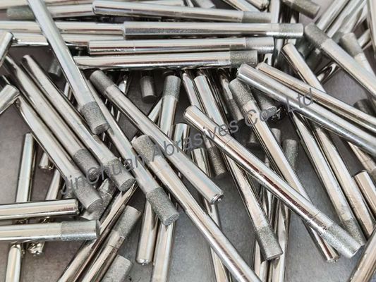 Электропластированные бриллиантовые наконечники 2,3 мм - 6,3 мм Бриллиантовая щетина No D91