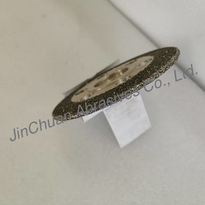 Диаметр 150 мм Электроплавированное шлифовальное колесо CBN с отверстиями для уменьшения веса