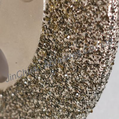 Диаметр 150 мм Электроплавированное шлифовальное колесо CBN с отверстиями для уменьшения веса