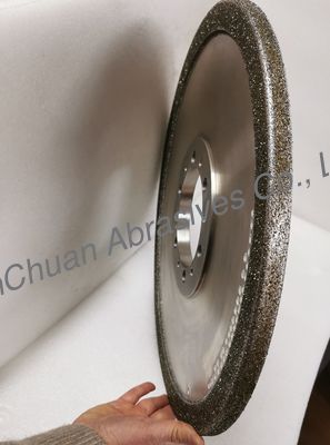 Диаметр 500 мм Электроплавированное алмазное шлифовальное колесо для шлифования чугуна
