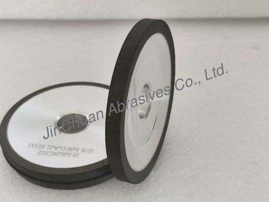 Серое CBN смоловое облигационное шлифовальное колесо 1V1 75 мм с 10 градусами для эффективного свертывания