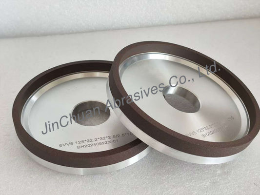 6VV5 двойные решетки бриллиантовое шлифовальное колесо смоловые облигации шлифовальный диск D151/D64 бриллиантовое колесо