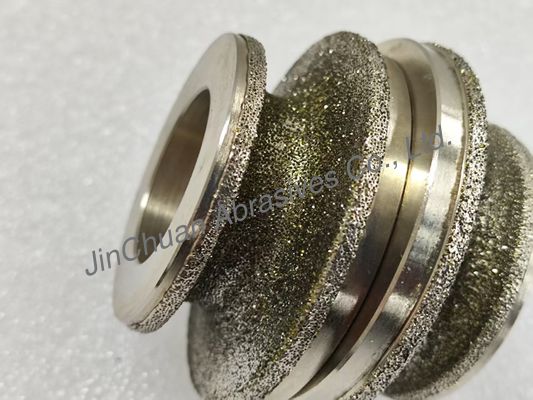 Настраиваемые электропластированные бриллиантовые покрытия обычные шлифовальные колеса Колеса