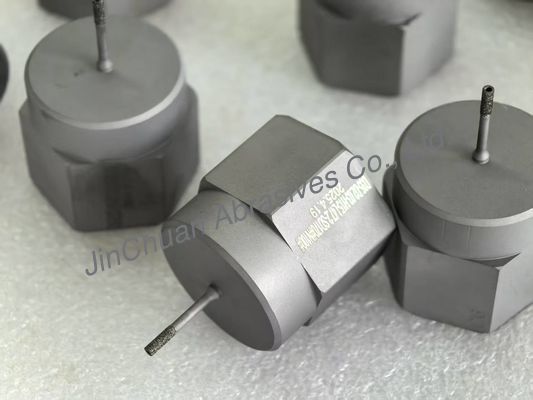 Металлические стертые бриллиантовые сверла серебряного серого первого класса