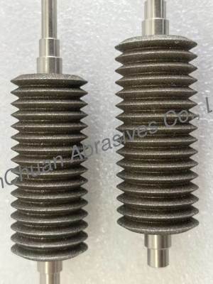 Нестандартное настраиваемое электропластированное шлифовальное колесо CBN 30*122.5*6*3 мм для заточки многоинструментальных лезвий пилы ((BIM,HCS,HSS)