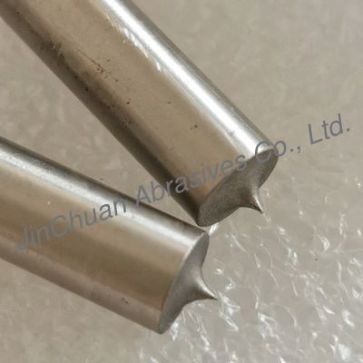 Non-Standard Customized Electroplated Diamond Grinding Head 2.5*R2.5*30T*5mm Grit1200 For Deburring