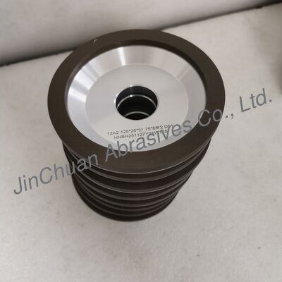 12А2 Диамантное шлифовальное колесо с смолой 125*25Т*31.75*6*12 мм D91 Мокрое шлифование