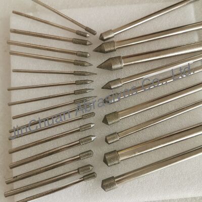 Специально изготовленные 12*10*10*120 мм 45°-120° D126 Электропластированные шлифовальные биты для цементированного карбида