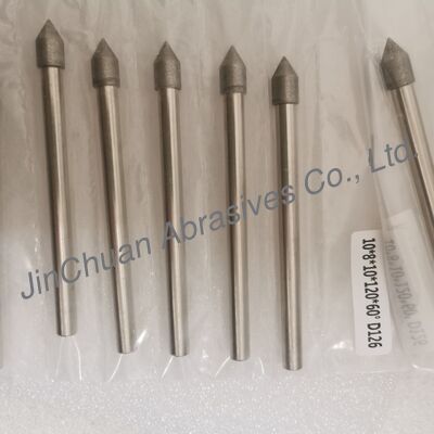 Специально изготовленные 10*8*10*120 мм 30°-120° D126 Электропластированные шлифовальные биты для цементированного карбида