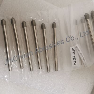 Специально изготовленные 10*8*10*120 мм 30°-120° D126 Электропластированные шлифовальные биты для цементированного карбида