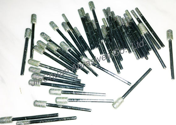 Черным трудным покрытый диамантом набор заусенца, голова экономического диаманта меля