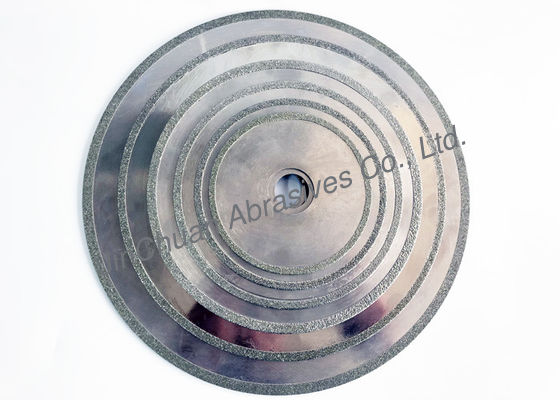 Высокопрочное гальванизировать лезвие диаманта для мраморным размера подгонянного вырезыванием