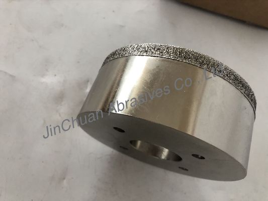 Придайте форму чашки тип гальванизировать песчинка колеса диаманта изготовленная на заказ для твердого сплава/стекла