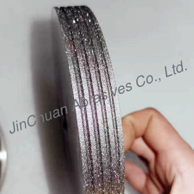 Абразивные диски КБН, точить ленточнопильный станок, циркуляр, темный коричневый цвет гальванизировали абразивный диск