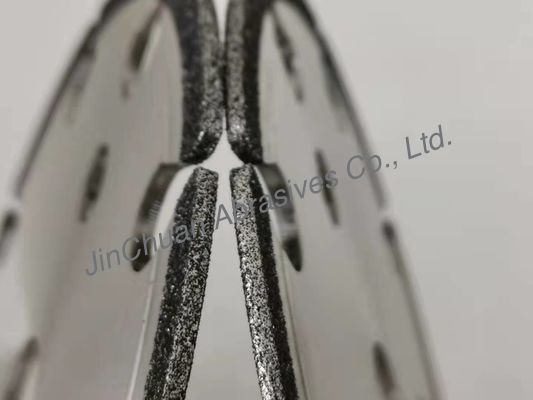 CBN циклона CBN 145*3*22.2*2.4*7.5 Dinasaw гальванизировать абразивным диском точит колесо со слотами для цепной пилы